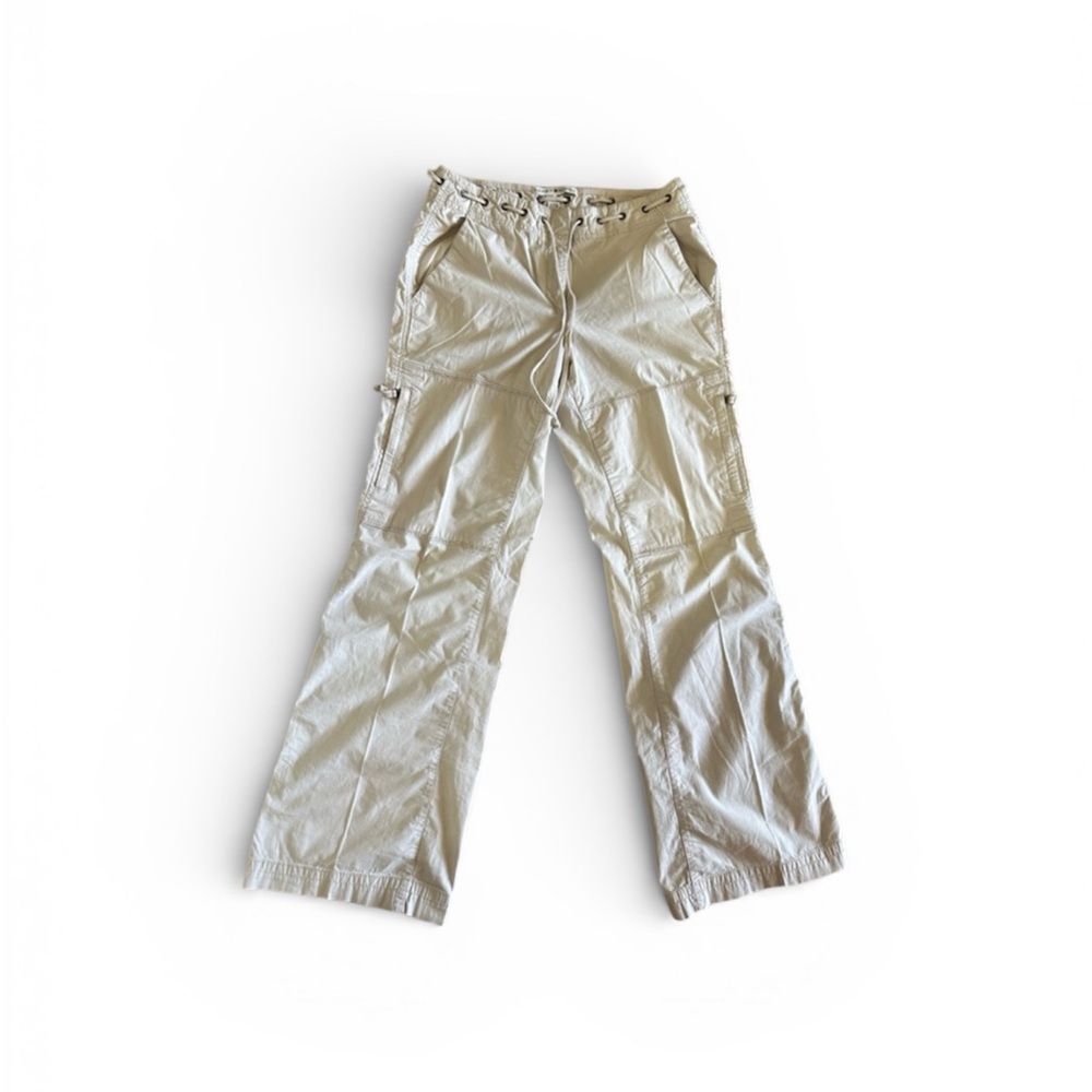 Tommy Hilfiger Women’s Light Cream Cargo Pants